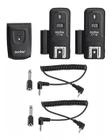 Rádio Flash Godox Ct16 Duplo Com Transmissor E Receptores