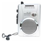 Rádio Gravador Fita Cassete K7 Walkman Retro Am/fm