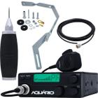 Radio Móvel Px Homologado 40 Canais Rp-40 + Antena PX 2,70 Metros Inox B-2003p + Suporte Traseiro para Escada + Cabo 5,5 Metros + Parafusos Anti-Furto