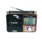 Radio Portatil 1088 Mp3 Usb Cartao Sd Pen Drive Am/fm