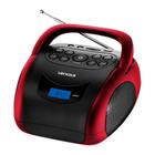 Rádio Portátil Lenoxx BD-150 Boombox 4W de potência rms, Bluetooth, Display Digital, Rádio FM e Função MP3