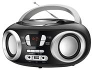 Rádio Portátil Mondial FM 6W CD Player - Display Digital NBX-13 Entrada USB