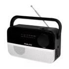 Rádio Portátil Philco Pjr2200bt-sl Bluetooth Am/fm Cor Preto 220V - M.Future