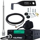 Rádio Px 40 Canais Rp-40 Antena Px Alongador 60cm Marinox 2,70 Metros Cabo 5,5 Metros Suporte Mercedes Benz Mb Atego - AQUARIO