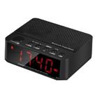 Rádio relógio despertador digital fm bluetooth micro sd preto le-674 - lelong