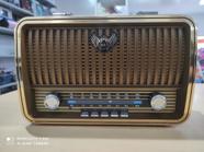 Rádio Retro Am Fm Sw Bluetoooth Recarregavel Usb Mp3 1909Bt