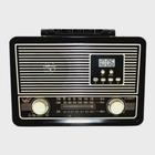 Radio Retro Bluetooh Altomex Ad-6083 Am Fm Usb Preto - Lehmox