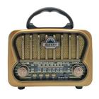 Rádio Retro Bluetooth Portátil Vintage Antigo Fm Am Sw Usb EL-1311