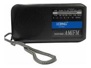 Radio Retro De Pilhas Lelong Le-653 Am/Fm Analogico