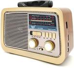 Rádio Retrô Vintage Am Fm Sw Usb Mp3 Bivolt Ltomex A-3188