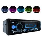 Radio Som Automotivo Eurus Com Bluetooth LCD Usb Sd Fm 4 Canais 50w