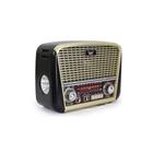 Rádio Vintage Retrô Antigo Bluetooth Usb Am Fm Usb