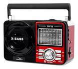 Radio Vintage Retrô Recarregável Am Fm Sw Usb Mp3 Auxiliar 110v/220v - kapbom