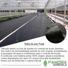 Ráfia de solo preta 0,90 gramas 4,20 X 45 METROS