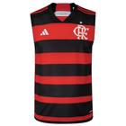 Ragata Oficial Flamengo I 24/25 Masculina Preto Vermelho