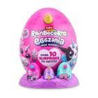 Rainbocorns Eggzania Mini Mania 10 Surpresas Pelúcia Rosa