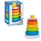 Rainbow rings multikids baby - multilaser