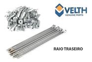 Raio Traseiro Cromado 36 PeçasTitan/ Fan 125/150 - Velth