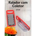 Ralador de Legumes Queijo Inox Com Recipiente acrílico