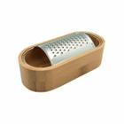 RALADOR DE MESA COM RECIPIENTE DE BAMBU - OIKOS NATURAL  Ean :7898673985464