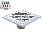 Ralo 10x10 Inox Banheiro Lavabo Cozinha Rapido Escoamento Anti Odor Anti Inseto Resistente - Compre