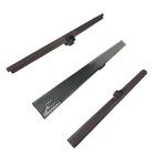 Ralo Box de Banheiro 70cm Inox Perfurado Espelhado Col Marrom