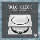 Ralo Click Inteligente para Banheiro 10 x 10 cm Inox Flux Hidro