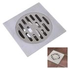 Ralo Inox 10x10 Banheiro Lavabo Higienico Resistente Seguro Duravel Anti Corrosao