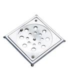 Ralo Inox Quadrado Com Castilho 10 x 10 cm - Jr Metais