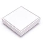 Ralo invisivel quadrado 11x11 branco