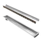 Ralo Linear 100 Cm Oculto De Inox Com Saida De 5cm Lateral - M Inox