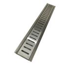Ralo Linear 10x60 Inox 304 com Aro e Tela Anti Escorpião