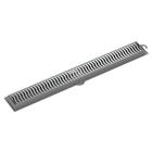 Ralo Linear 50cm com grelha cromada Tigre