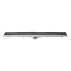 Ralo Linear Com Grelha Inox Luxo Estrela Com Sifao Removivel 5X 70Cm