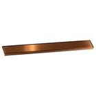 Ralo Linear Com Valvula de Fechamento Lux 80X10