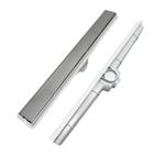 Ralo Linear Inox 5x50 com Tela Invisível Piso e Coletor Branco