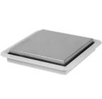 Ralo Linear Quadrado Inox 15x15cm 210