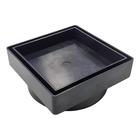 Ralo Oculto 10x 10 Seca Piso Zero Anti Odor / Inseto - Preto