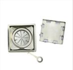 Ralo Oculto 10X10 Cm - Area Interna E Externa Inox 304