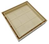 Ralo Oculto 15X15 Seca Piso Porcelanato Várias Cores - Marwell industrial