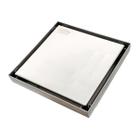 Ralo Oculto Invisível 20x20 Quadrado 2 Em 1 Inox Escovado Smart Depot Ralo Inteligente Para Lavabo Banheiro