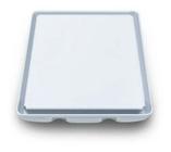 Ralo Oculto Square Branco 10 X 10 cm