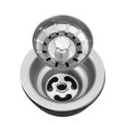 Ralo Para Cuba Pia Válvula 3 1/2 Inox Barato