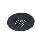 Ralo Para Pia Silicone Preto 7,8Cm - Bono - BONO HOME