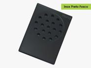 Ralo Pratic Inox line cor preto brilhante