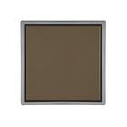 Ralo Quattro Vistta Inox Bronze 15 x 15 cm - MOZAIK