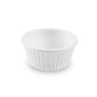 Ramekin Canelado Melamina 30ml Bar Lancheria para Molhos Maionese Katchup Mostarda