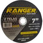 Ranger Disco Ct.Inox 7 X 1.6 X 7/8 - Kit C/10 Un