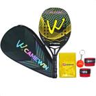 Raquete Beach Tennis Camewin Predator 12K Carbon - BolaAzul