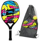 Raquete Beach Tennis Sunnex Thunder com Capa e Bola